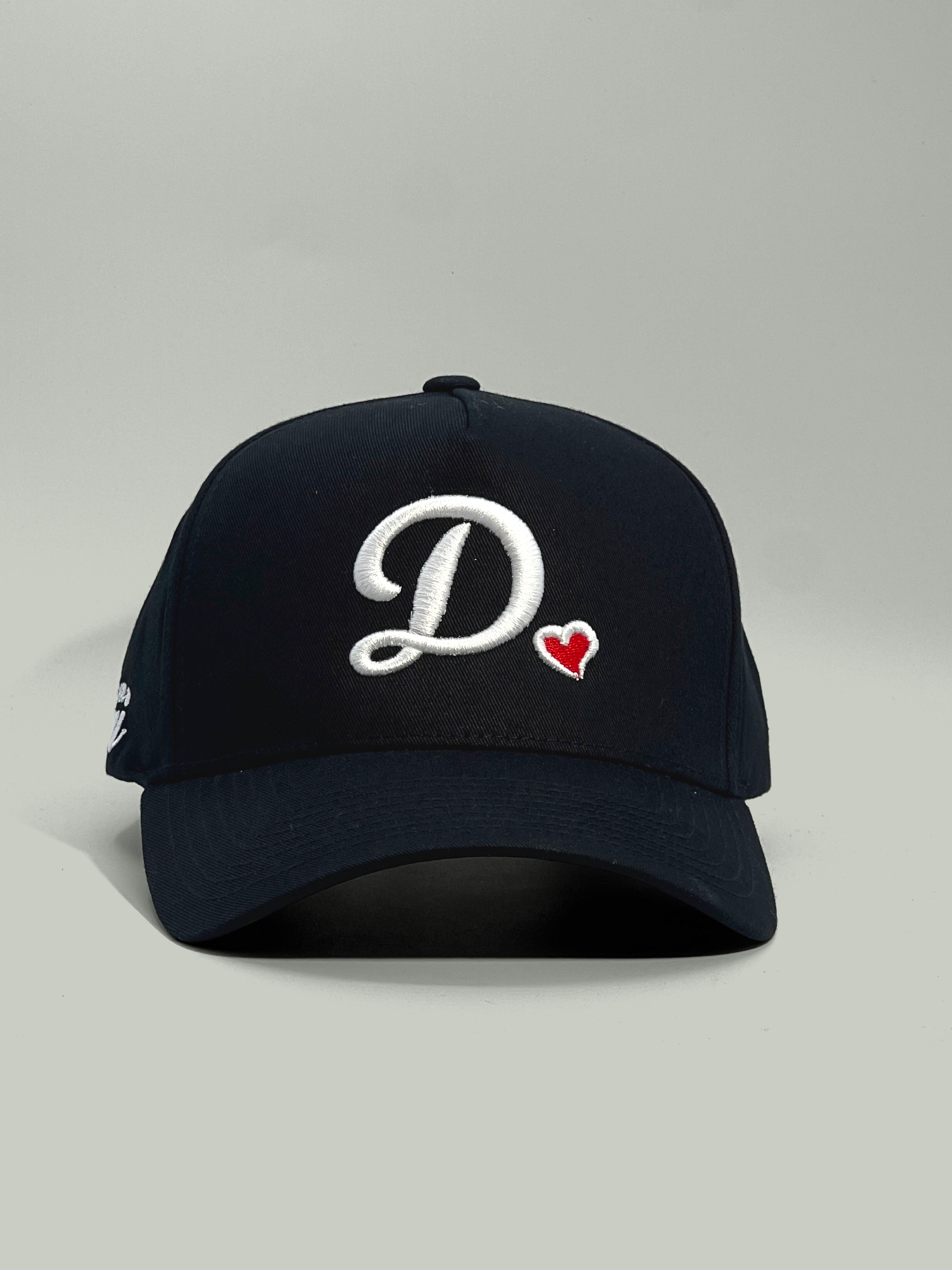 Team Dani D❤️ A-Frame Snapback Hat - Black