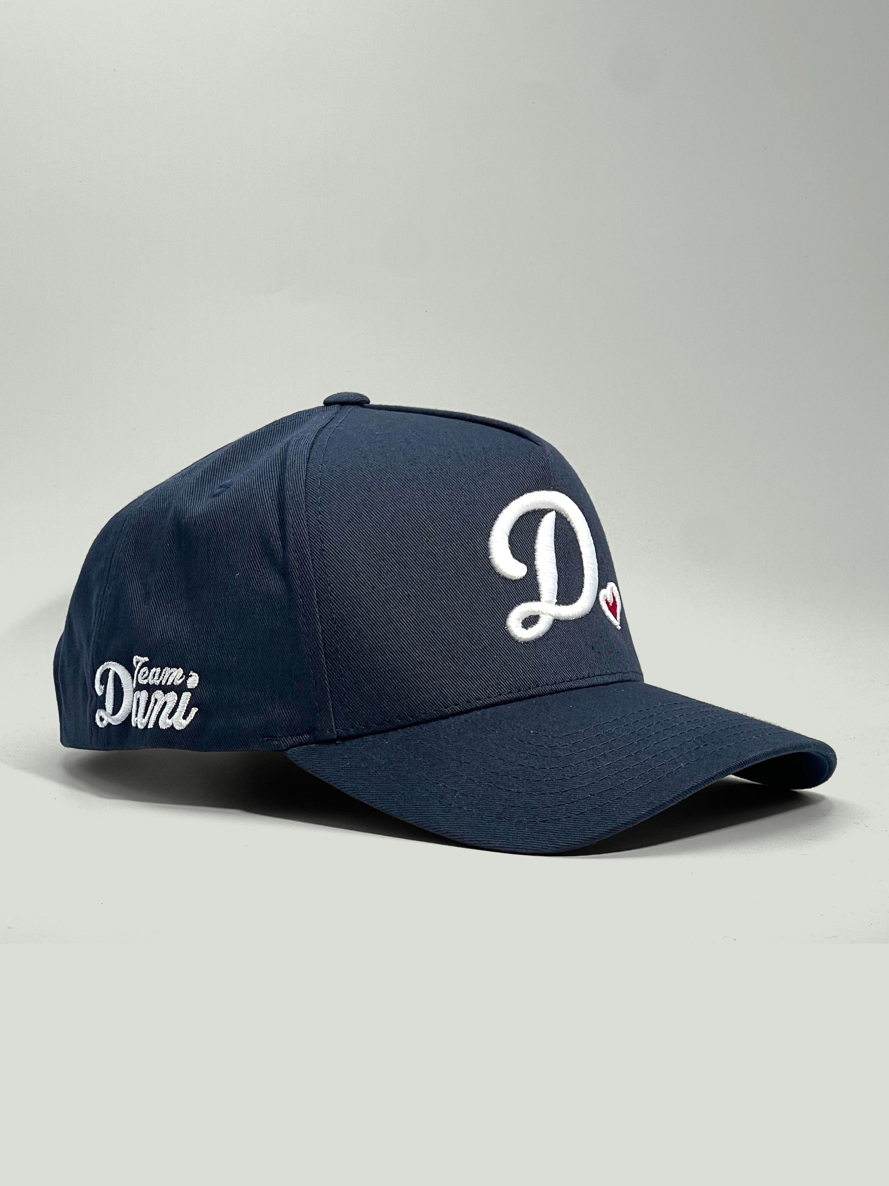 Team Dani D❤️ A-Frame Snapback Hat - Navy