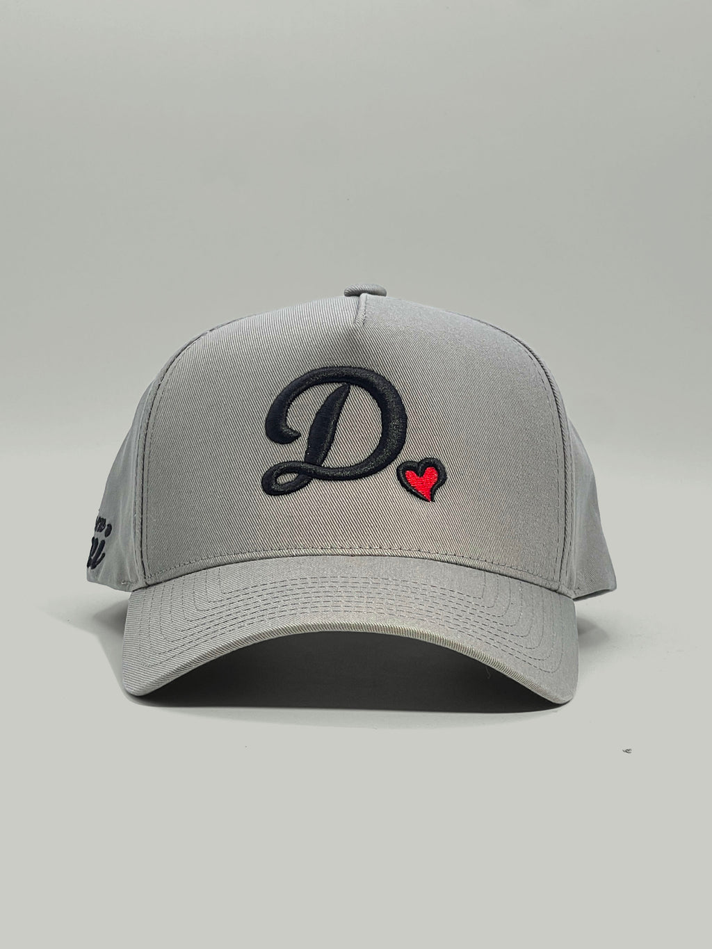 Team Dani D❤️ A-Frame Snapback Hat - Grey