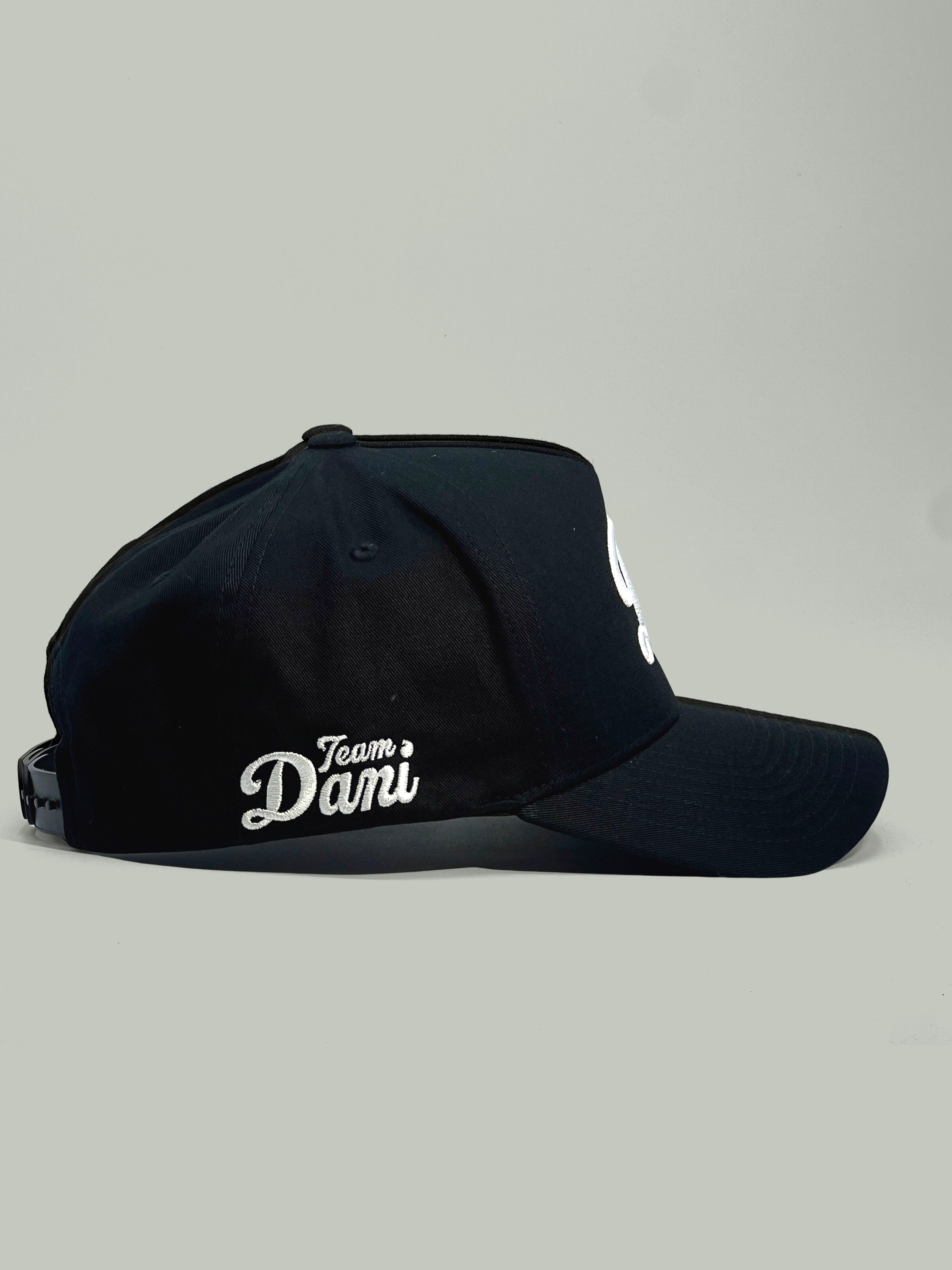 Team Dani D❤️ A-Frame Snapback Hat - Black
