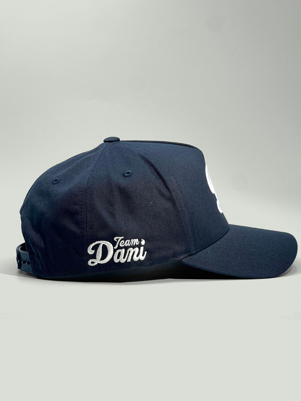 Team Dani D❤️ A-Frame Snapback Hat - Navy
