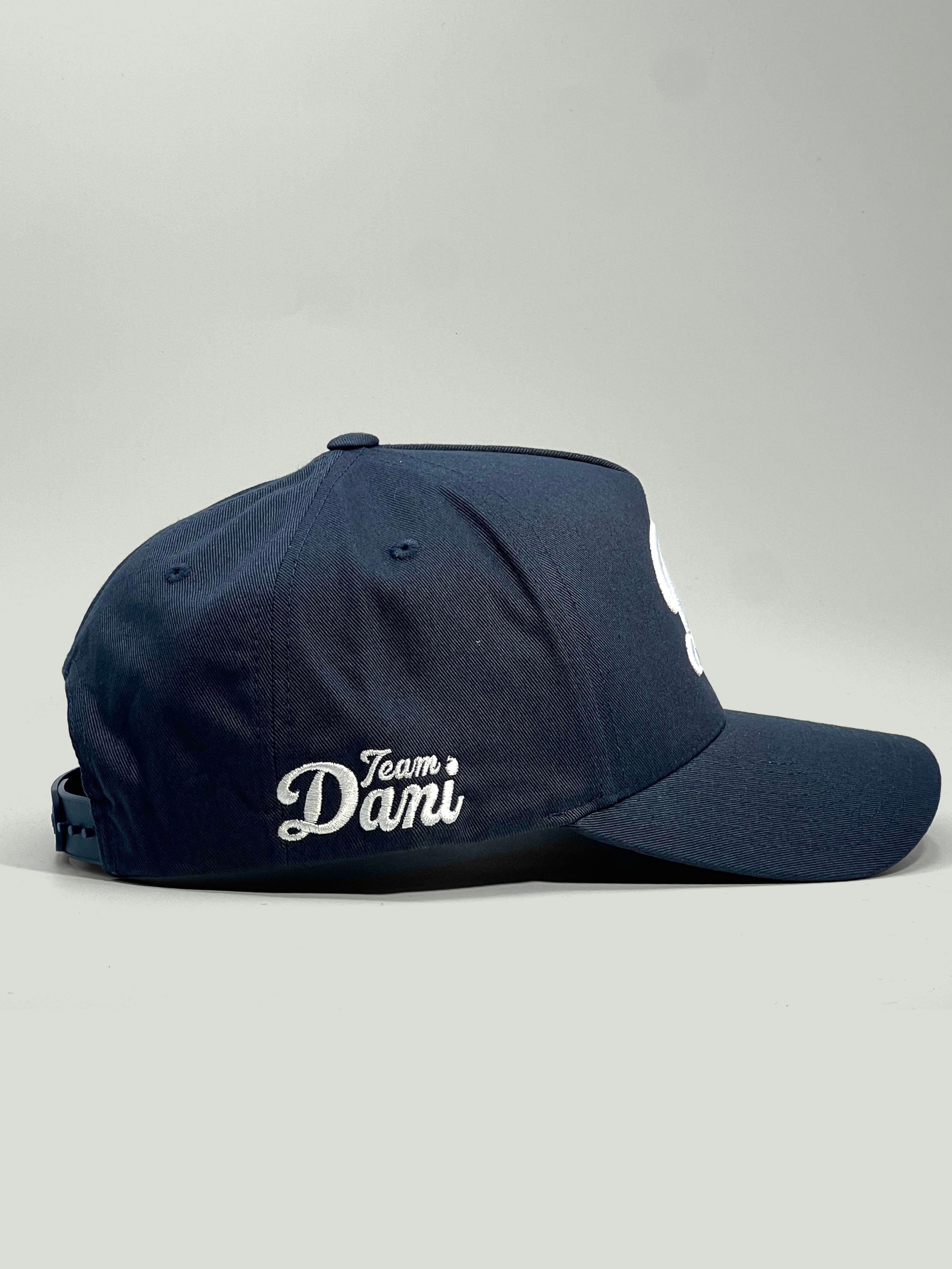 Team Dani D❤️ A-Frame Snapback Hat - Navy
