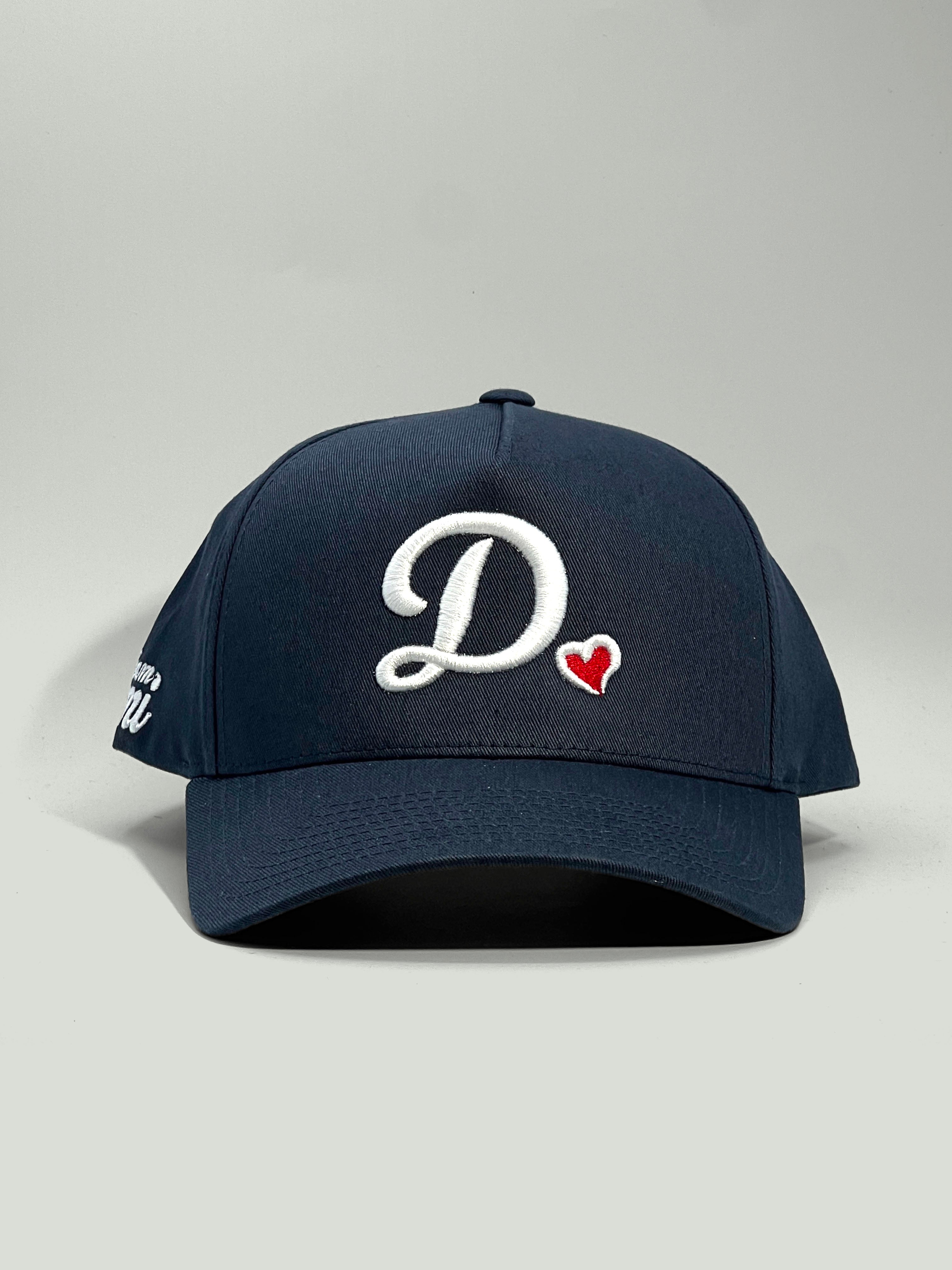 Team Dani D❤️ A-Frame Snapback Hat - Navy