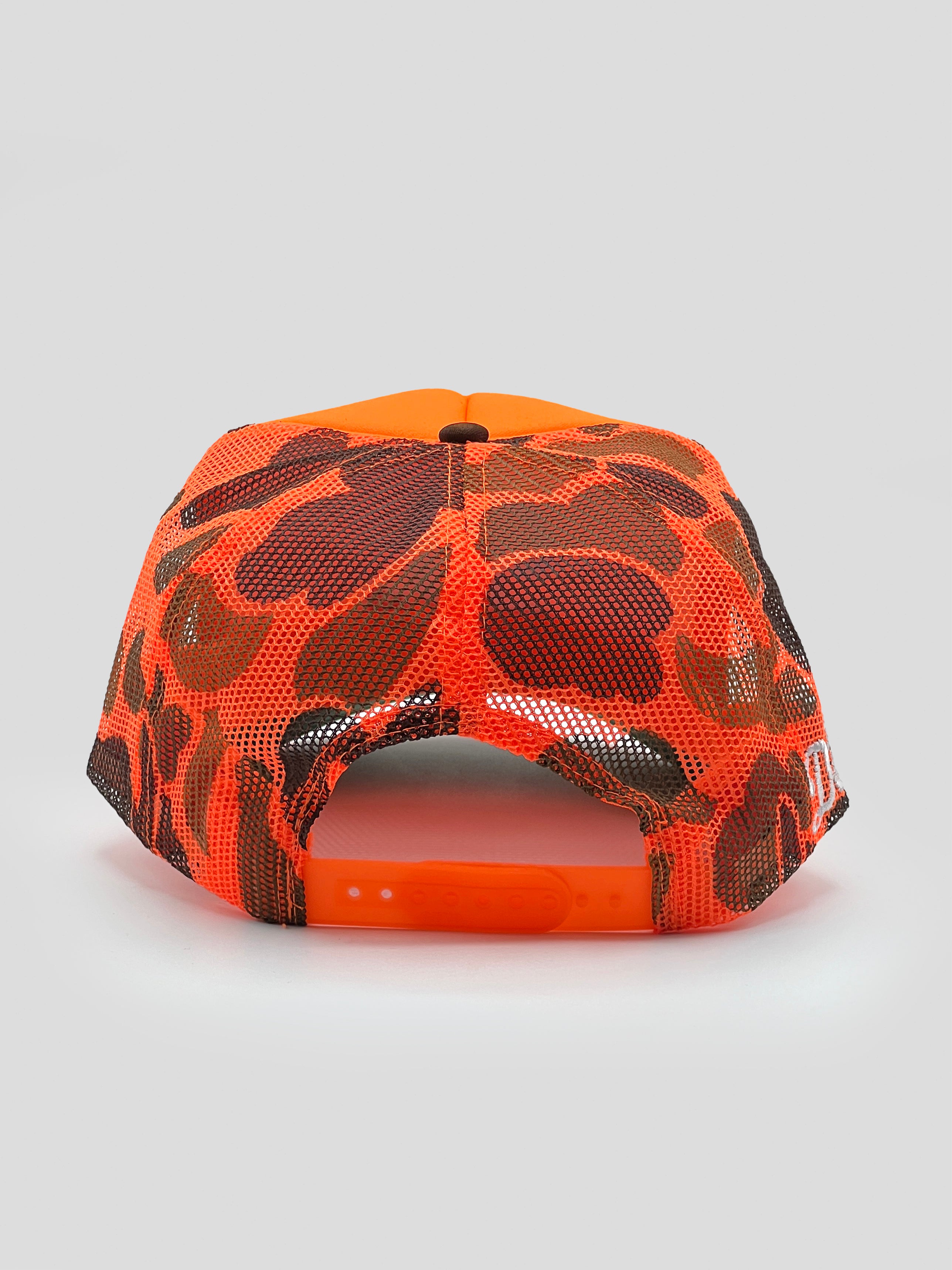 Team Dani D❤️- Foam Front Trucker - Neon Orange/Cam