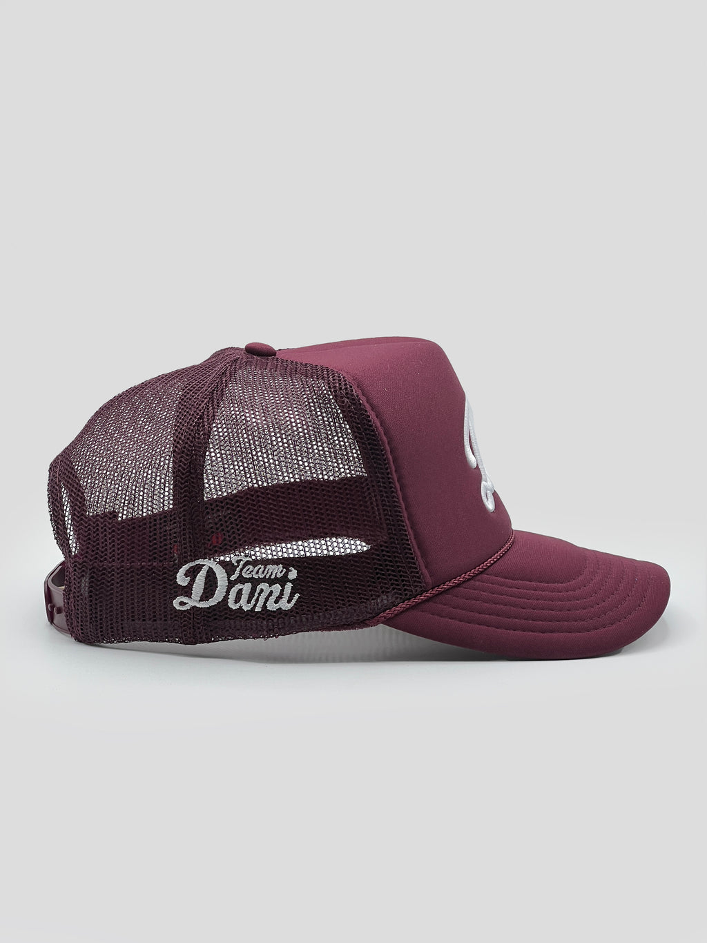 Team Dani D❤️- Foam Front Trucker - Maroon