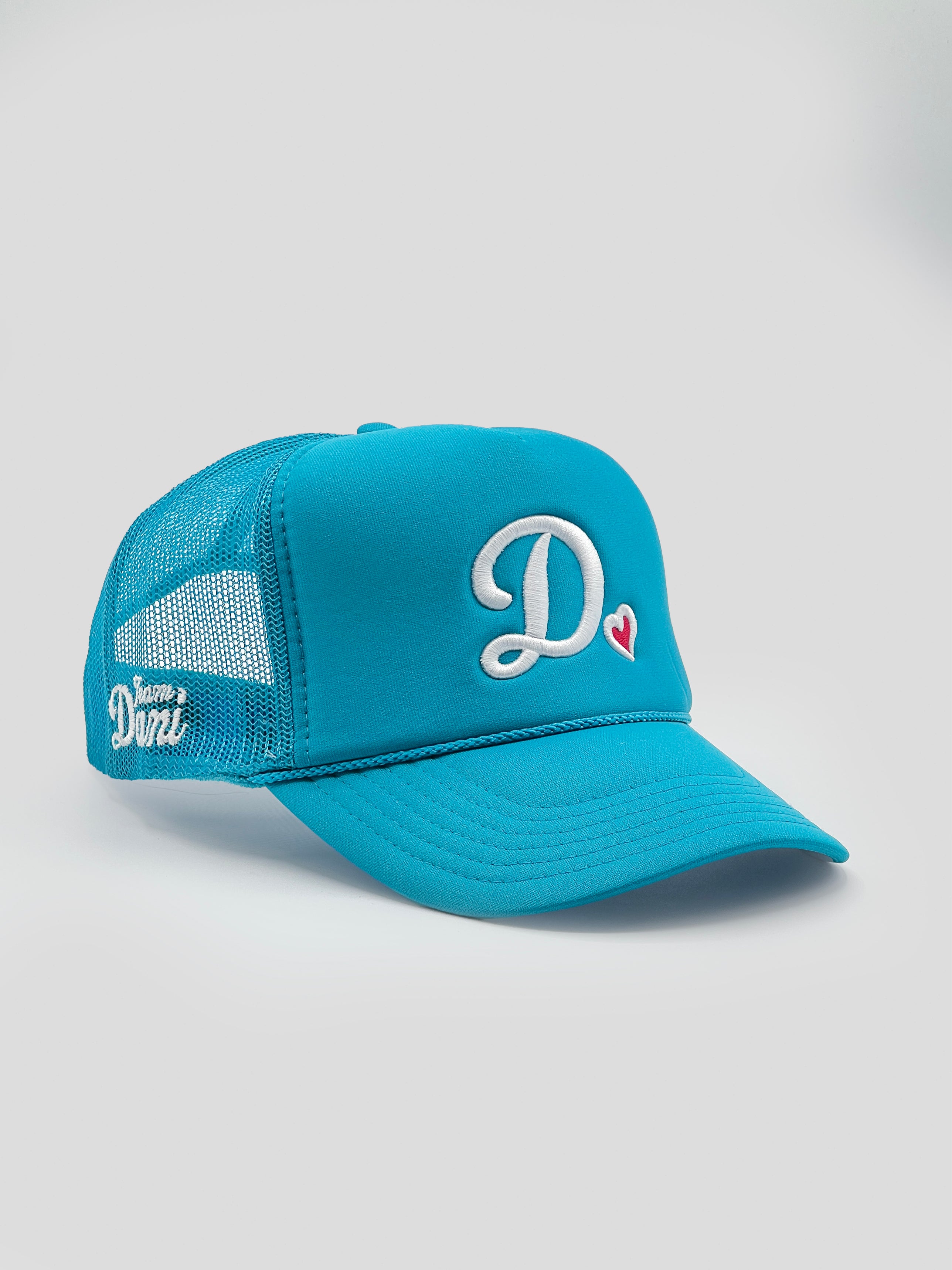 Team Dani D❤️- Foam Front Trucker - Turquoise