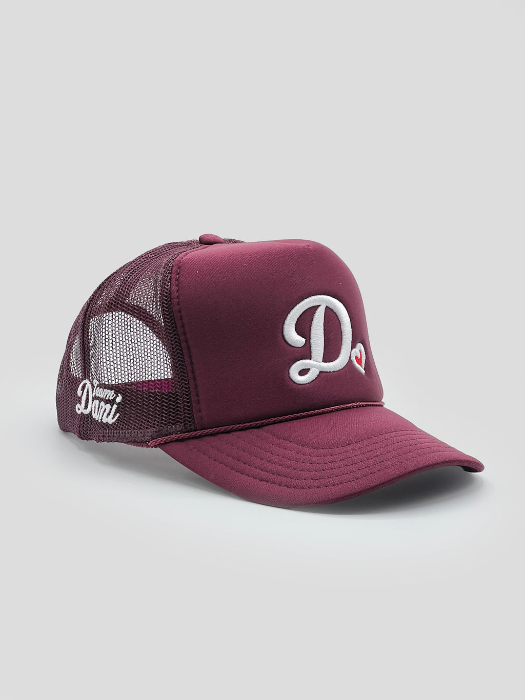 Team Dani D❤️- Foam Front Trucker - Maroon