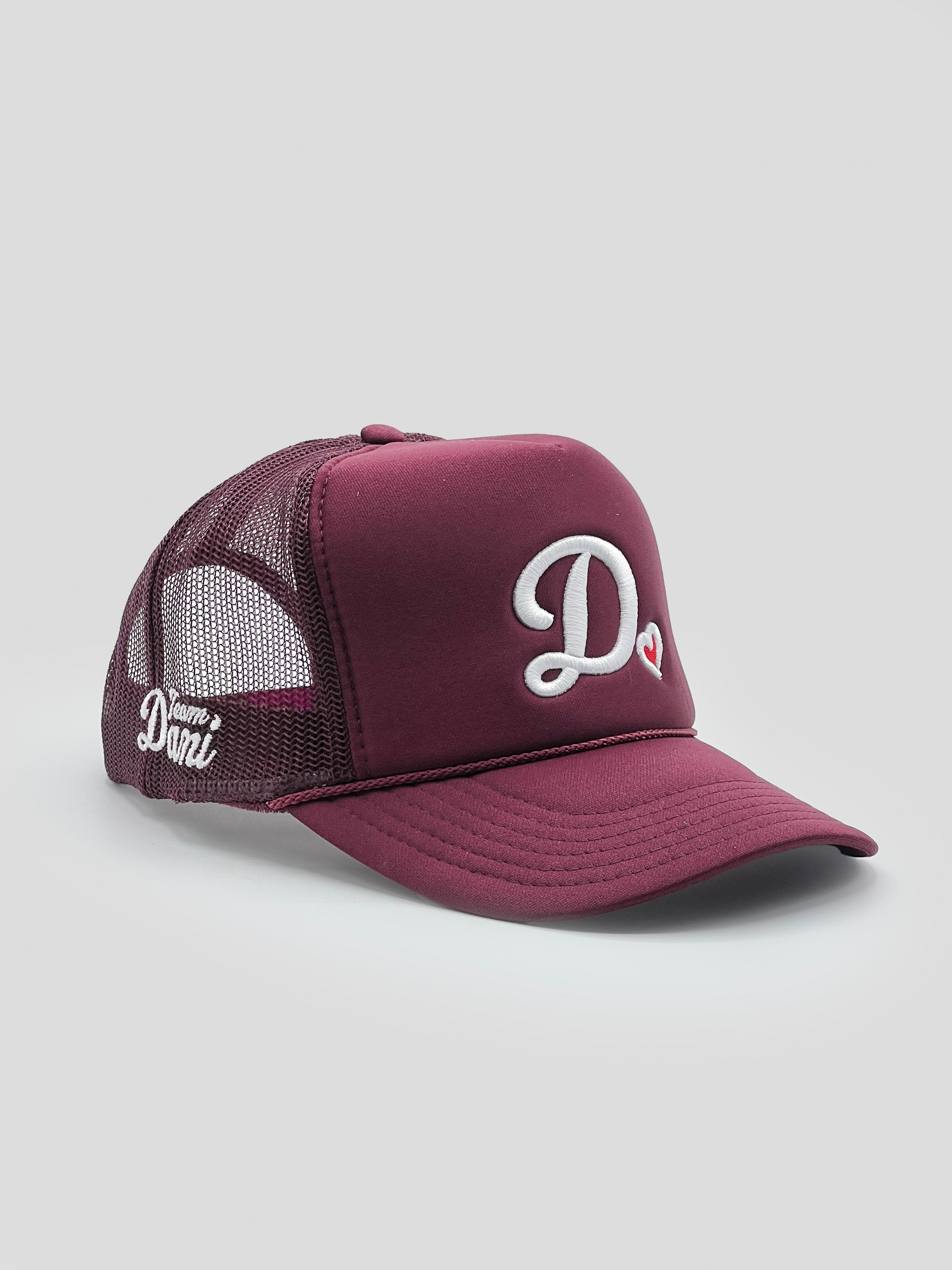Team Dani D❤️- Foam Front Trucker - Maroon
