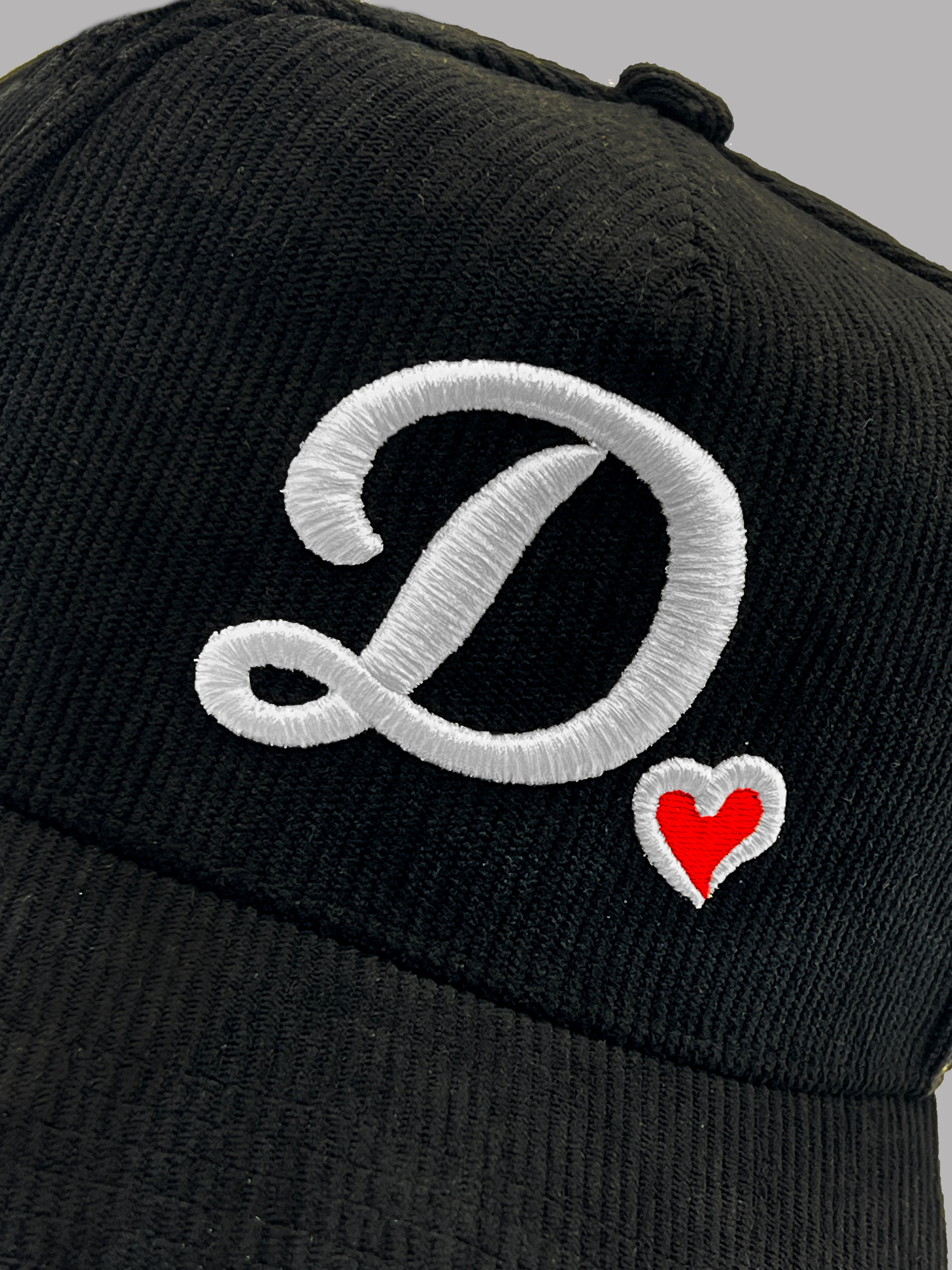 Black Cord D Hat (Copy)