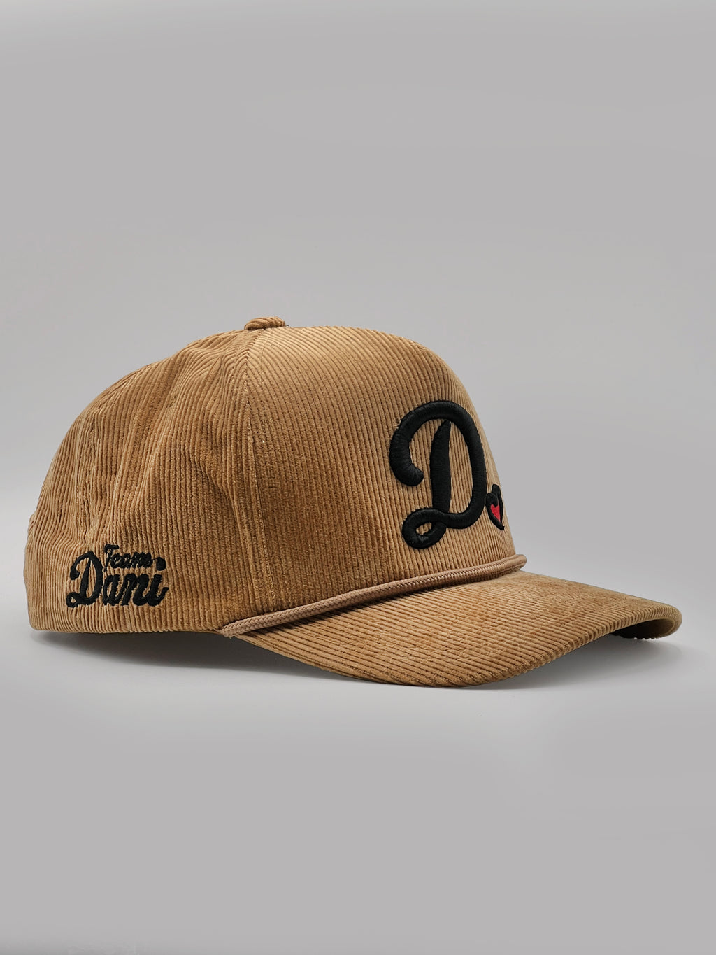 Brown Cord D Hat