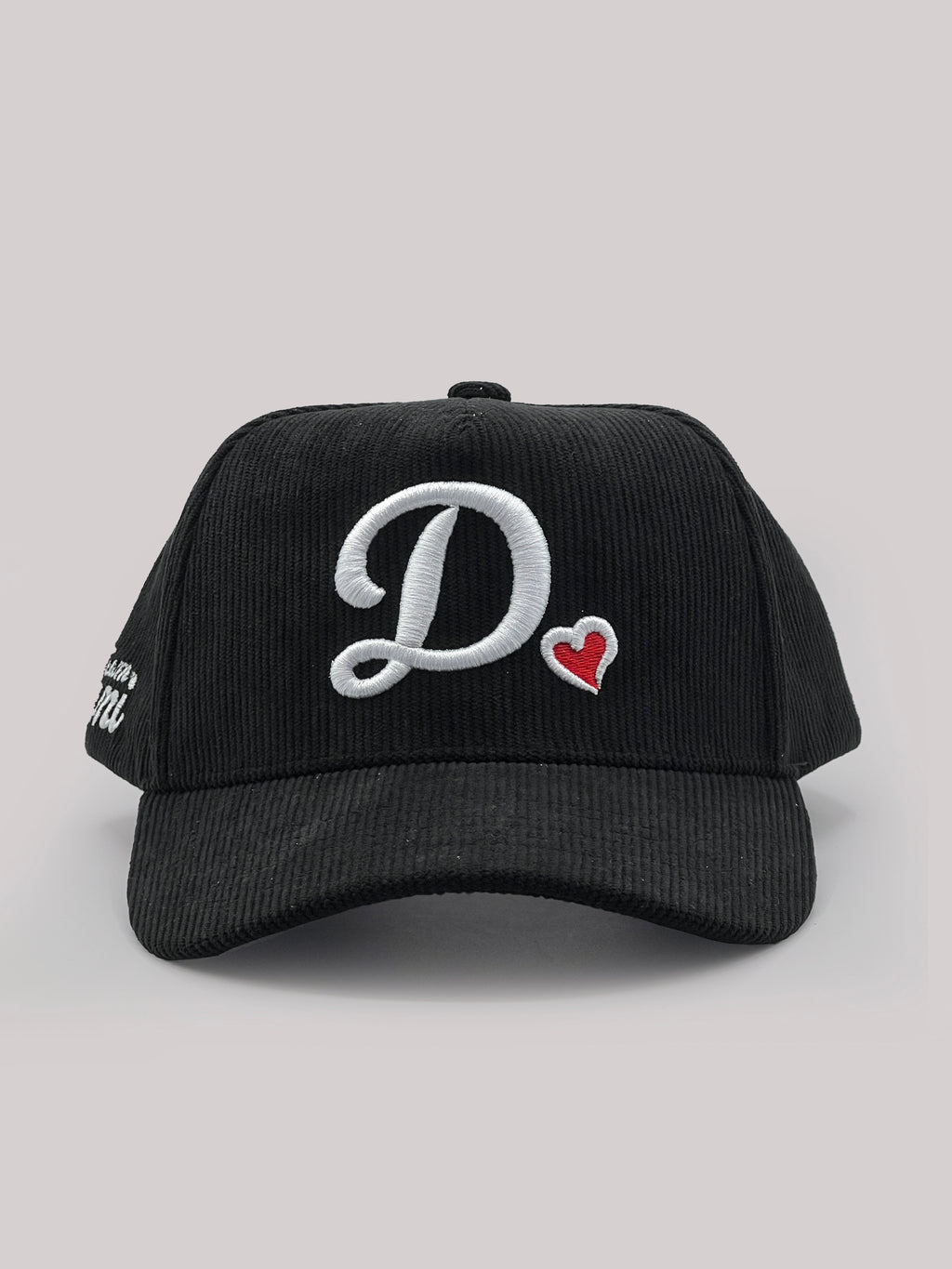Black Cord D Hat (Copy)