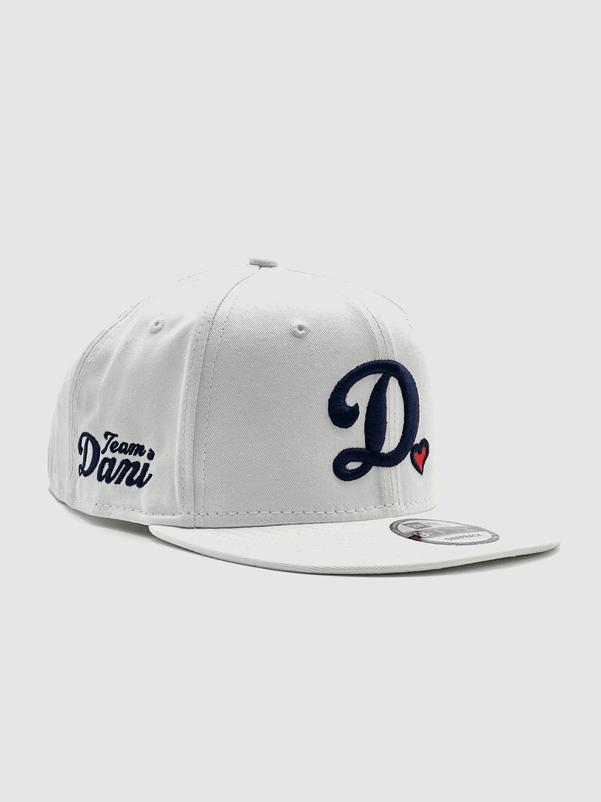 Team Dani D❤️ NewERA 9FIFTY Hat - White