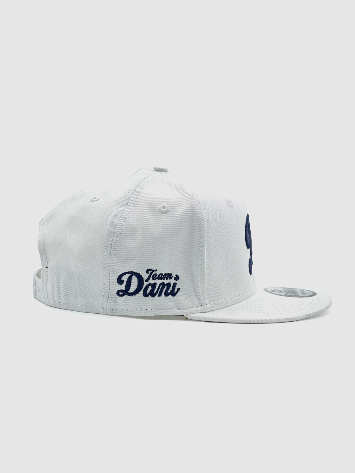 Team Dani D❤️ NewERA 9FIFTY Hat - White