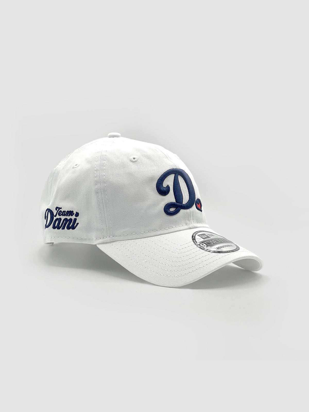 Team Dani D❤️ Dad Hat - White